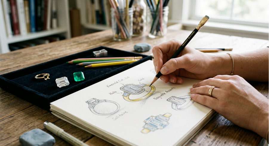 Custom-made Engagement Rings: