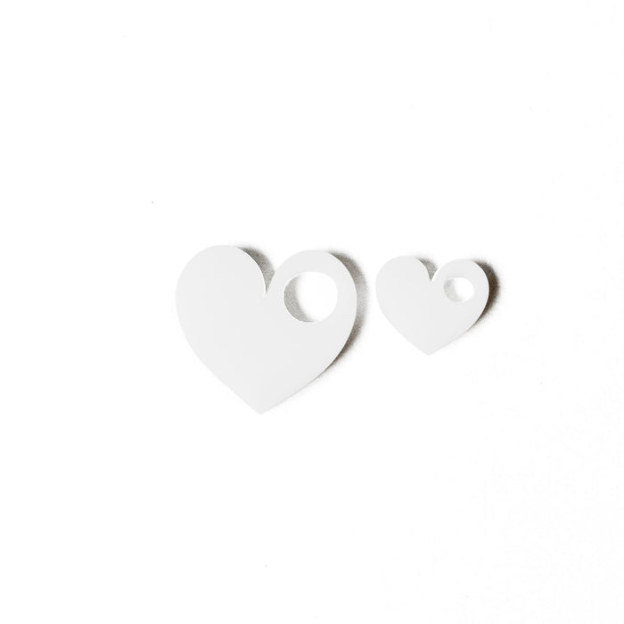 Perspex Heart Charm