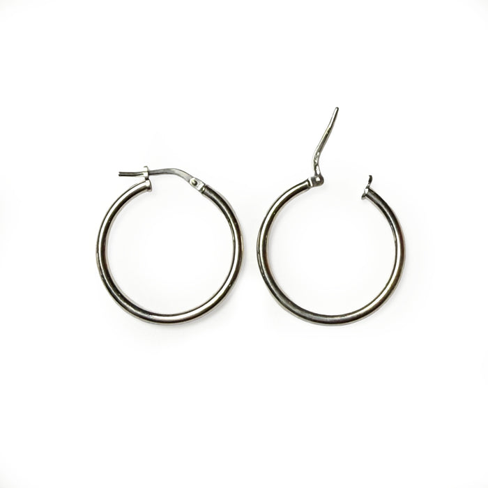 Sterling Silver Hoop Earrings
